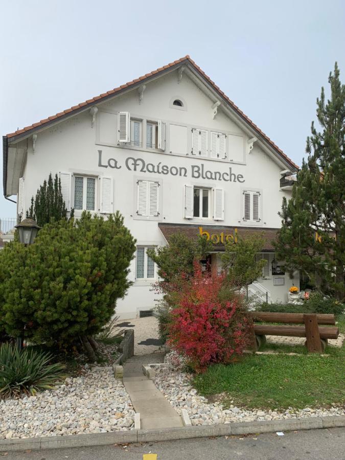 Hotel Maison Blanche 伊韦尔东 外观 照片